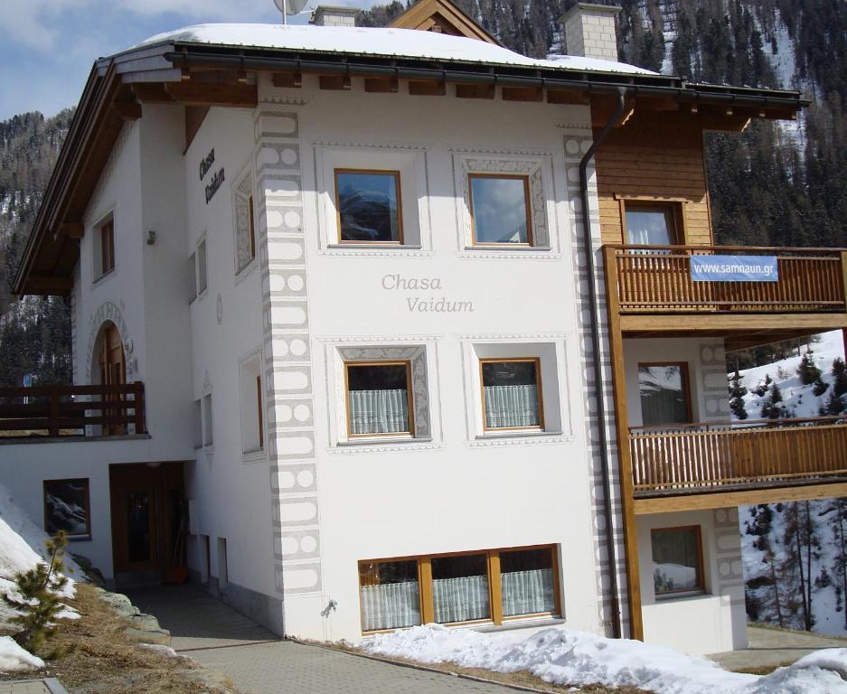 Chasa Vaidum Daire Samnaun Dış mekan fotoğraf